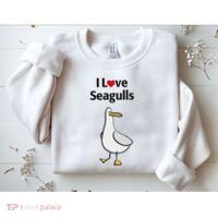 I Love Seagulls Sweatshirt thumb 2