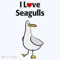 I Love Seagulls Bucket Hat thumb 4