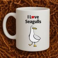 I Love Seagulls Coffee Mug thumb 2
