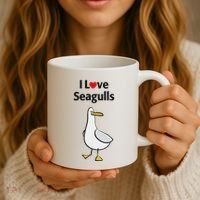I Love Seagulls Coffee Mug thumb 3