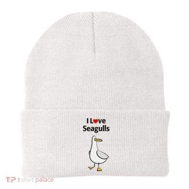 I Love Seagulls Beanie