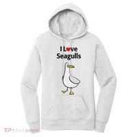 I Love Seagulls Women's Hoodie thumb 0