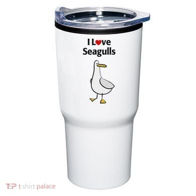 I Love Seagulls Tumbler