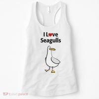 I Love Seagulls Women's Tank Top thumb 0