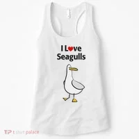 I Love Seagulls Women's Tank Top thumb 0