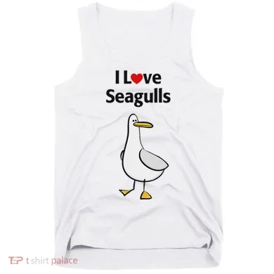 I Love Seagulls Tank Top