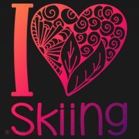 I Love Skiing For Ski Lovers Gift Bucket Hat thumb 4