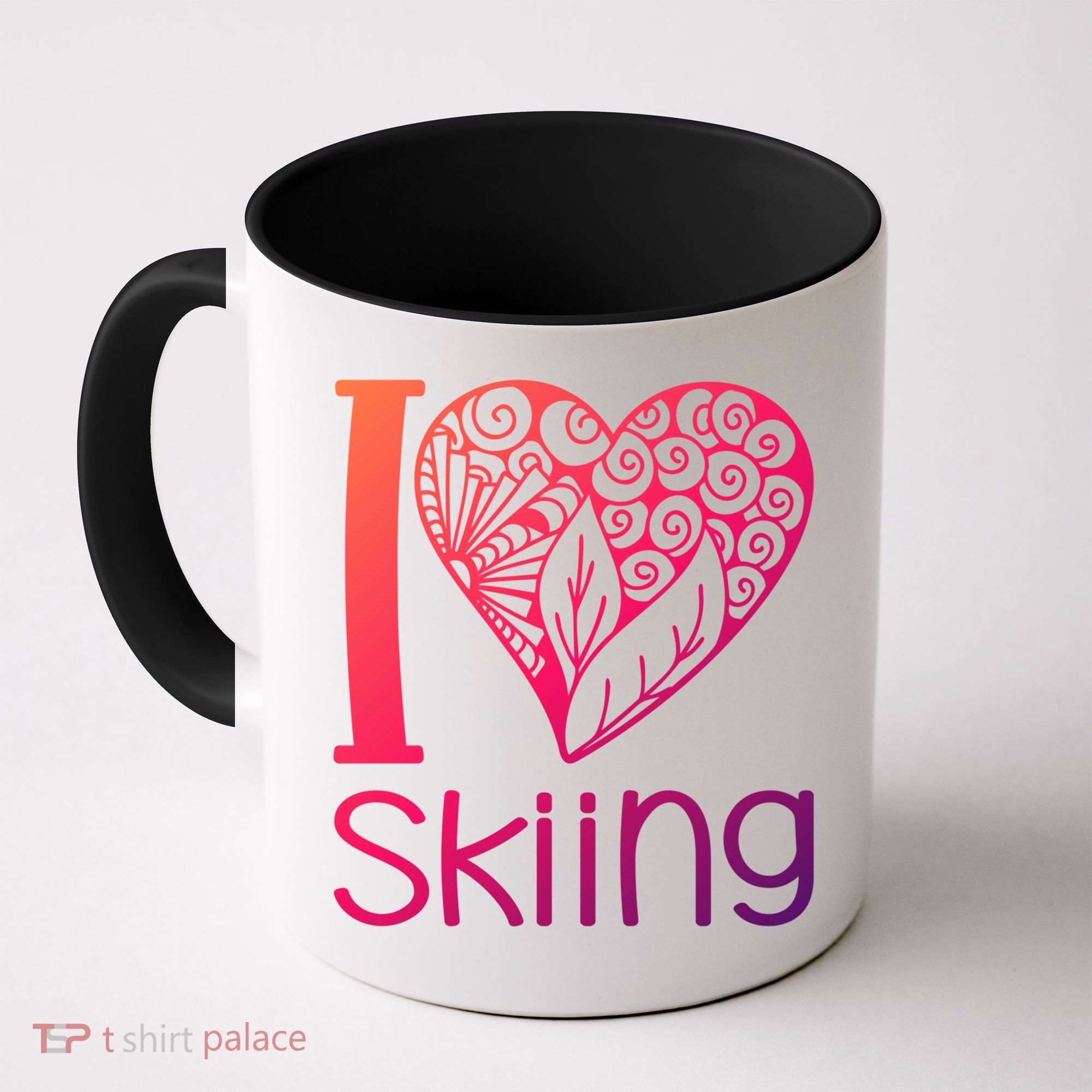 I Love Skiing For Ski Lovers Gift Coffee Mug