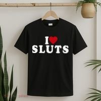 I Love Sluts Heart T-Shirt thumb 2