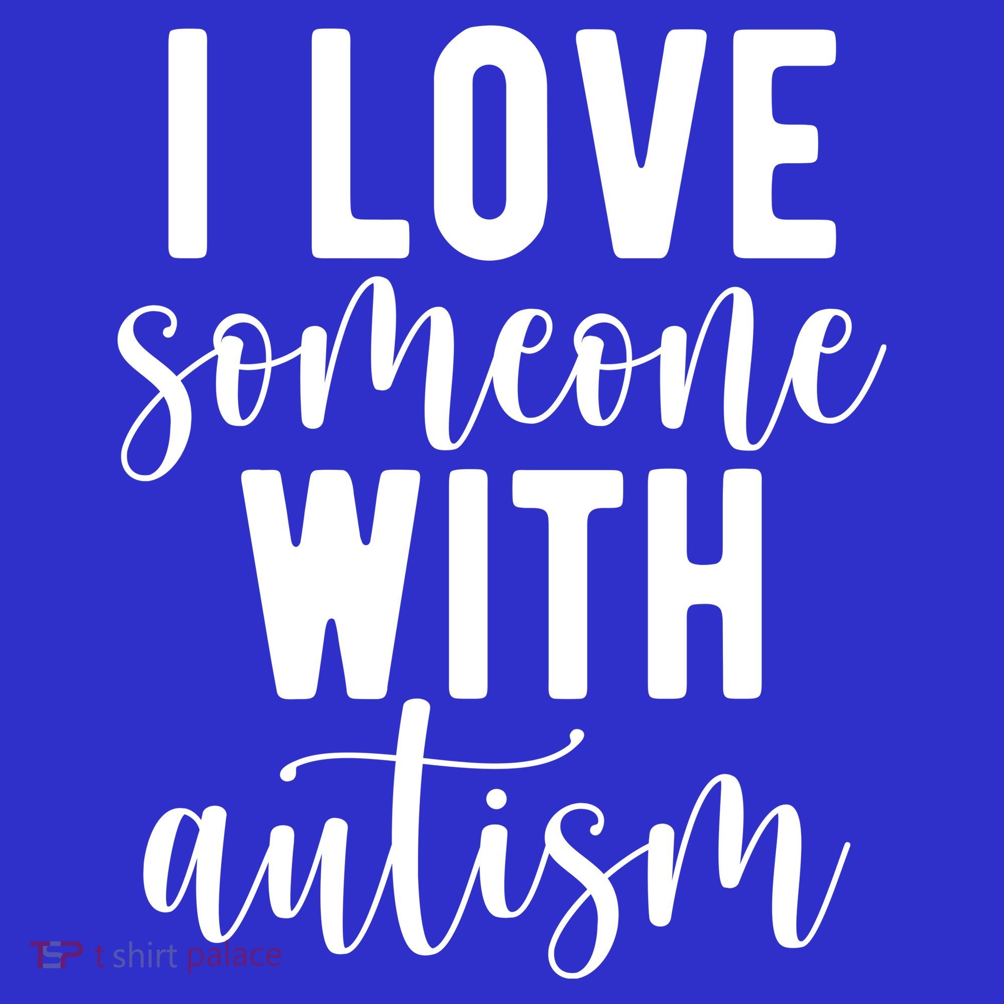I Love Someone With Autism Coaster