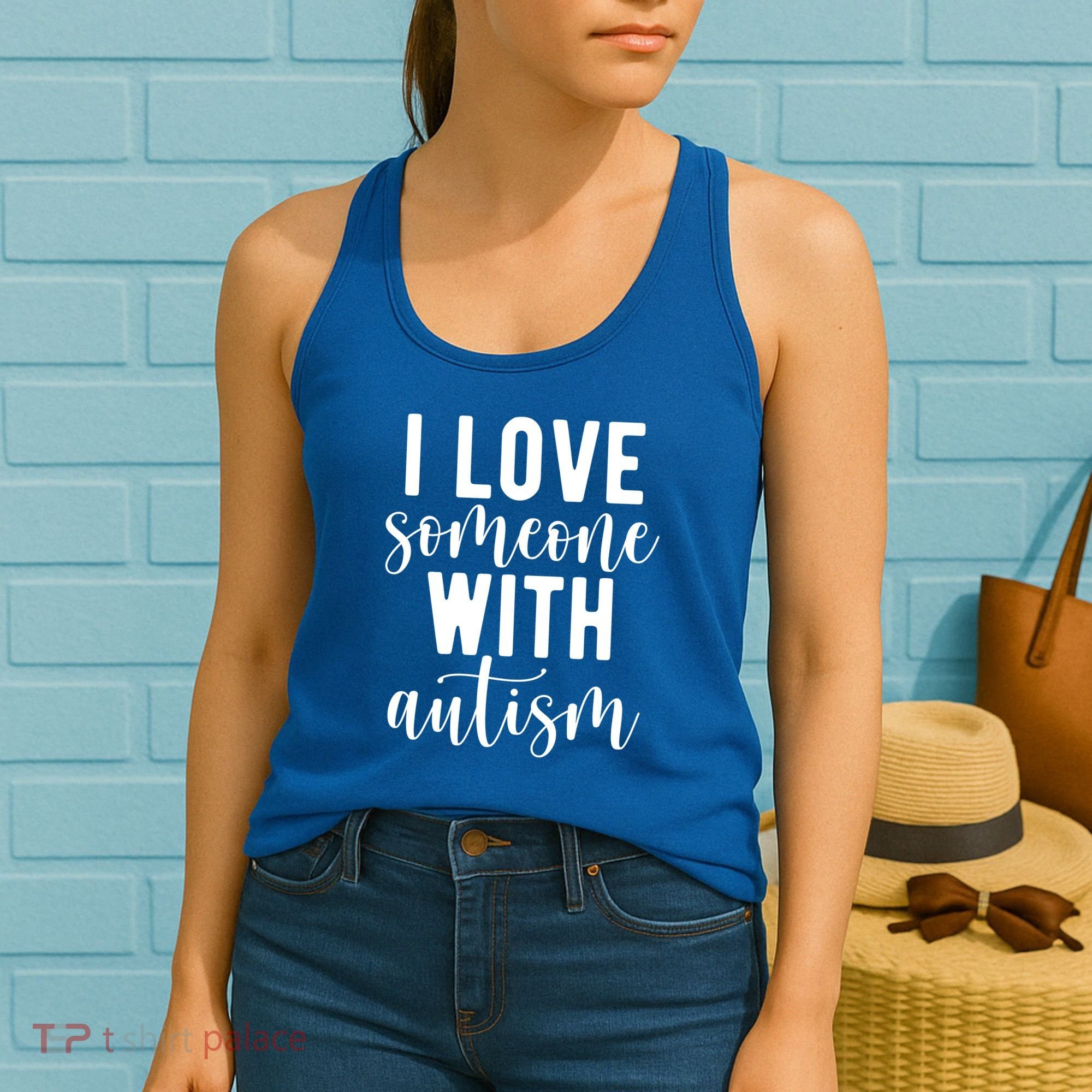I Love Someone With Autism Women's Tank Top