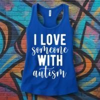 I Love Someone With Autism Women's Tank Top thumb 3