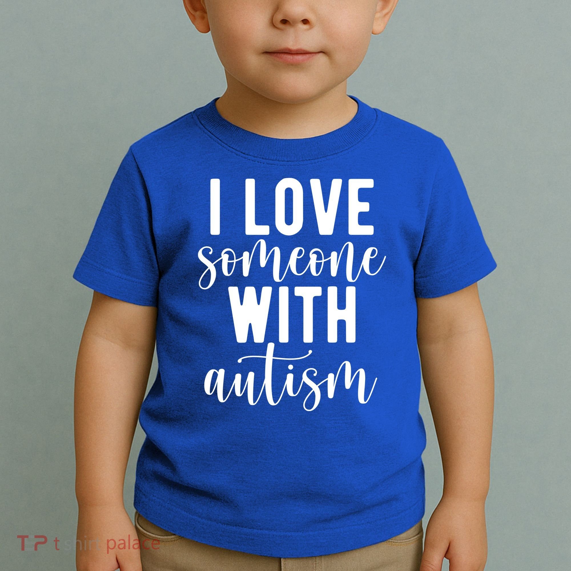 I Love Someone With Autism Toddler T-Shirt