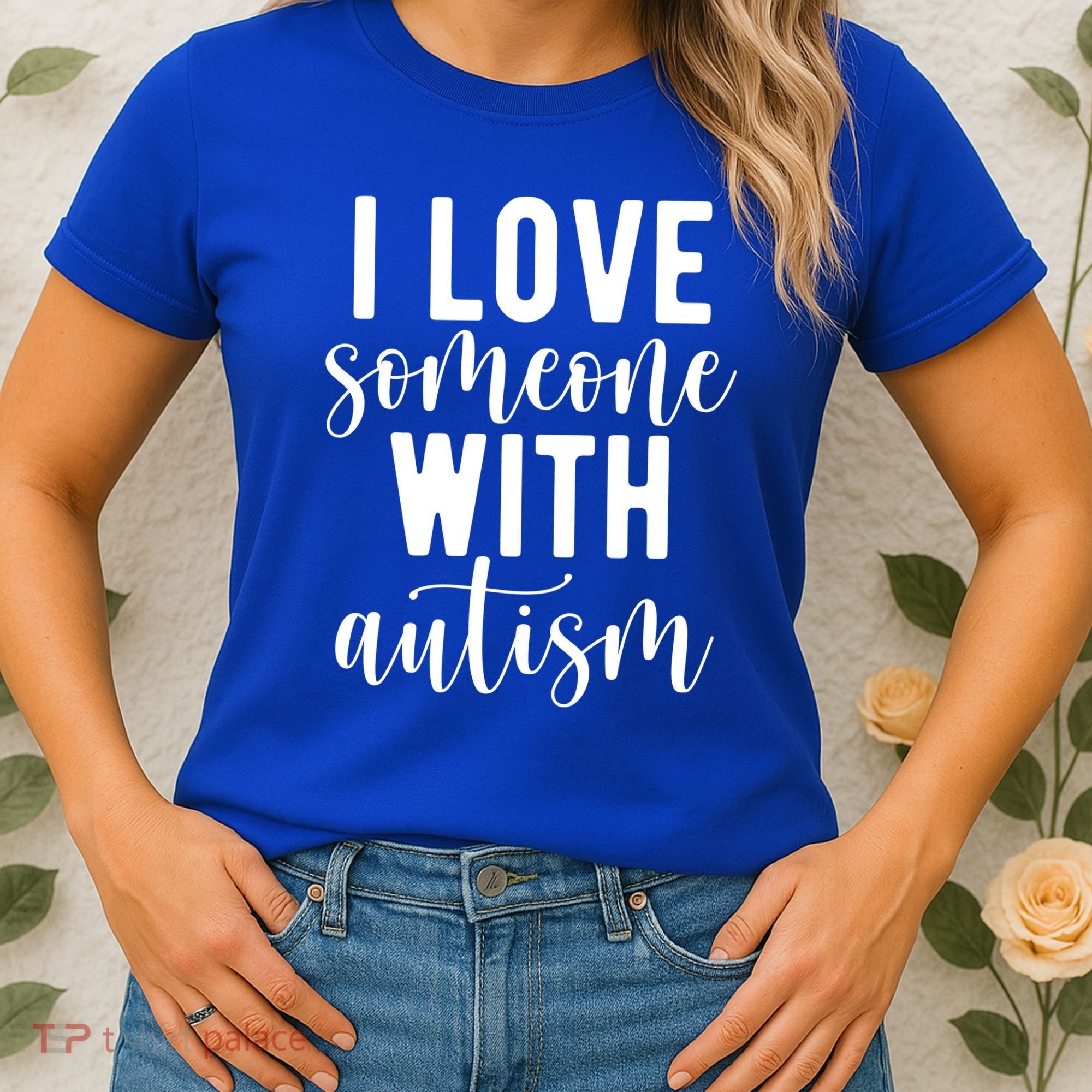 I Love Someone With Autism Women's T-Shirt
