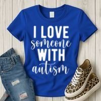 I Love Someone With Autism Women's T-Shirt thumb 3