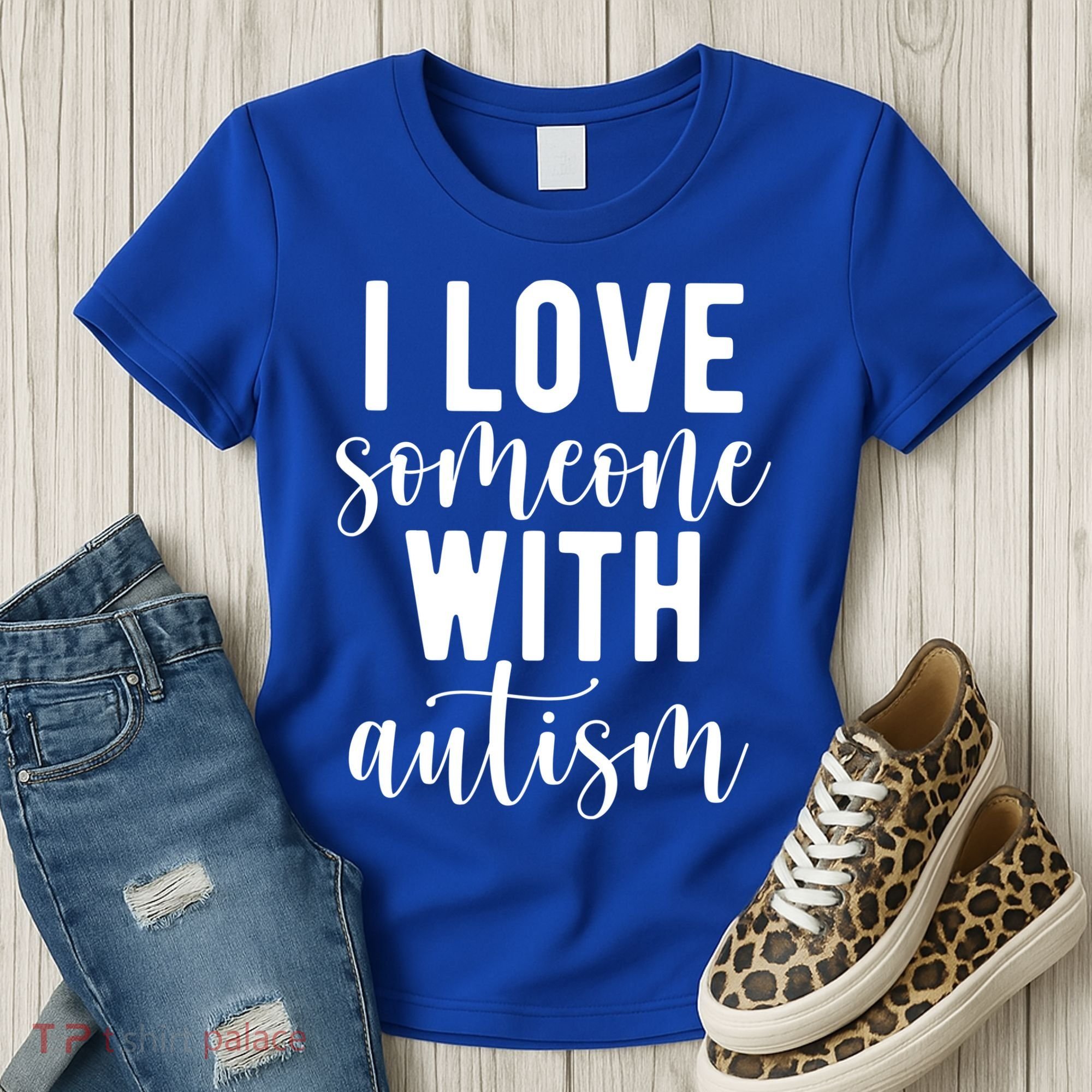 I Love Someone With Autism Women's T-Shirt