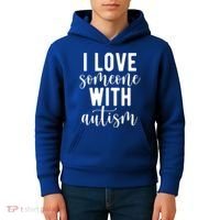 I Love Someone With Autism Kids Hoodie thumb 4