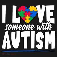 I Love Someone With Autism Awareness Month Baby Bodysuit thumb 2