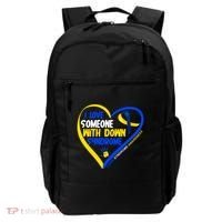 I Love Someone With Down Syndrome Awareness Backpack thumb 0