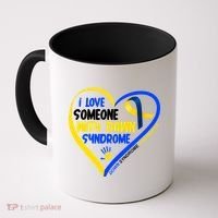 I Love Someone With Down Syndrome Awareness Coffee Mug thumb 0
