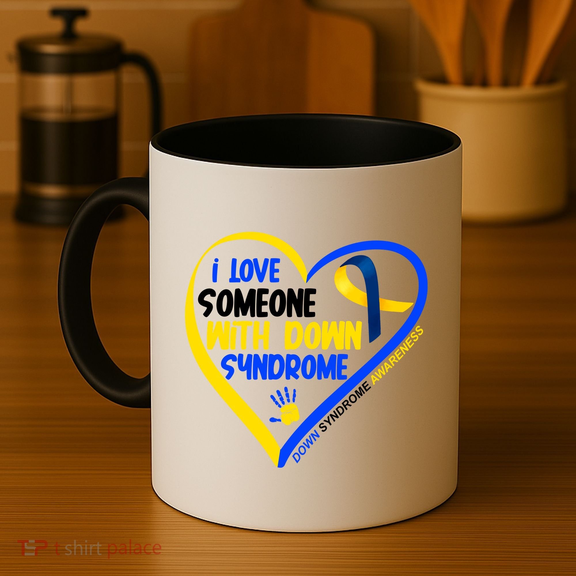 I Love Someone With Down Syndrome Awareness Coffee Mug
