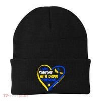 I Love Someone With Down Syndrome Awareness Beanie thumb 0