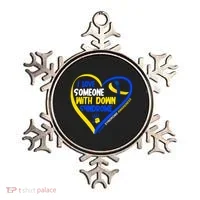 I Love Someone With Down Syndrome Awareness Ornament thumb 0