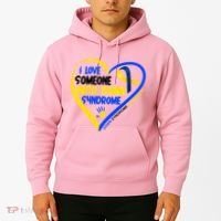 I Love Someone With Down Syndrome Awareness Hoodie thumb 2