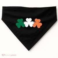 Irish Lucky Shamrock St Patrick USA-Made Doggie Bandana thumb 0