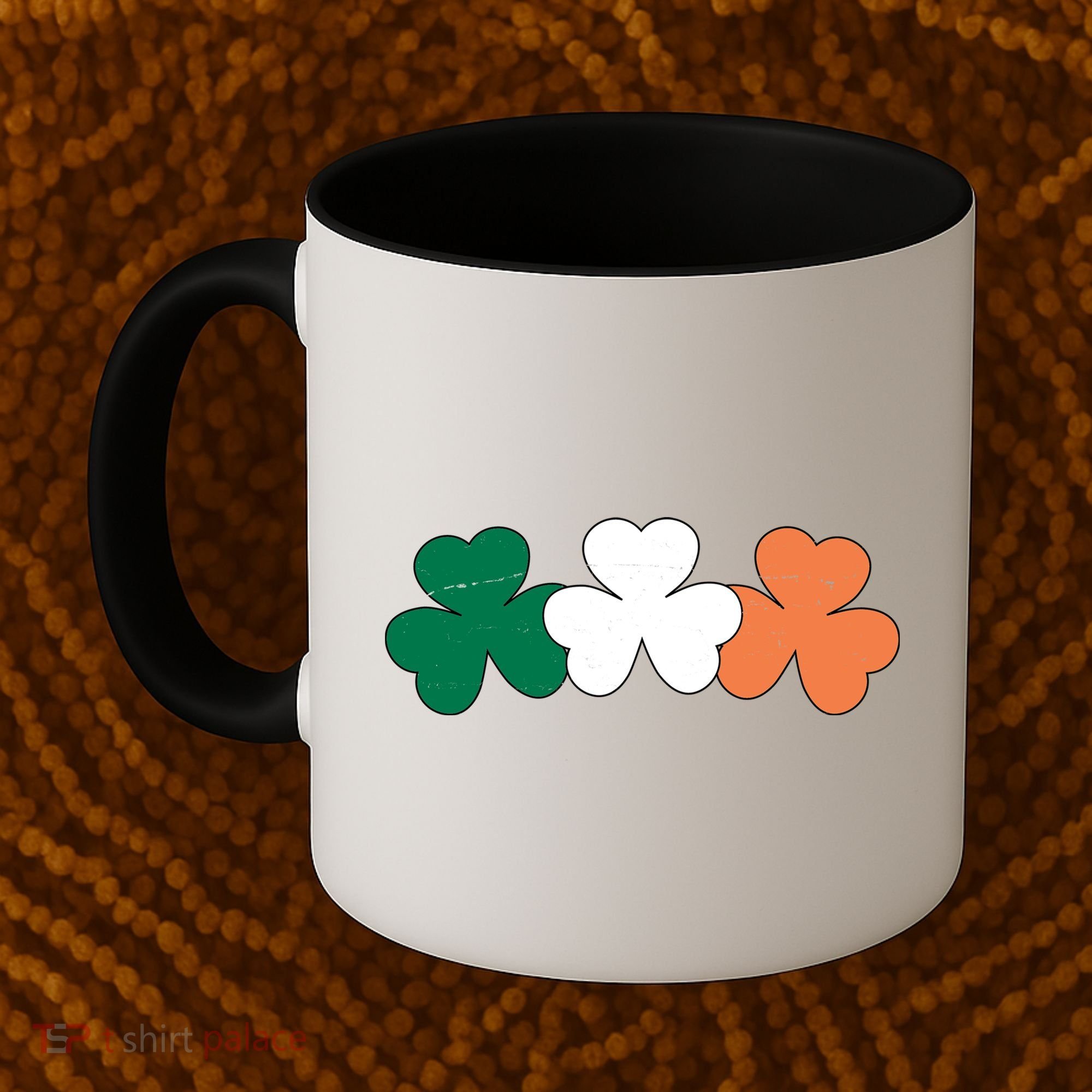 Irish Lucky Shamrock St Patrick Coffee Mug