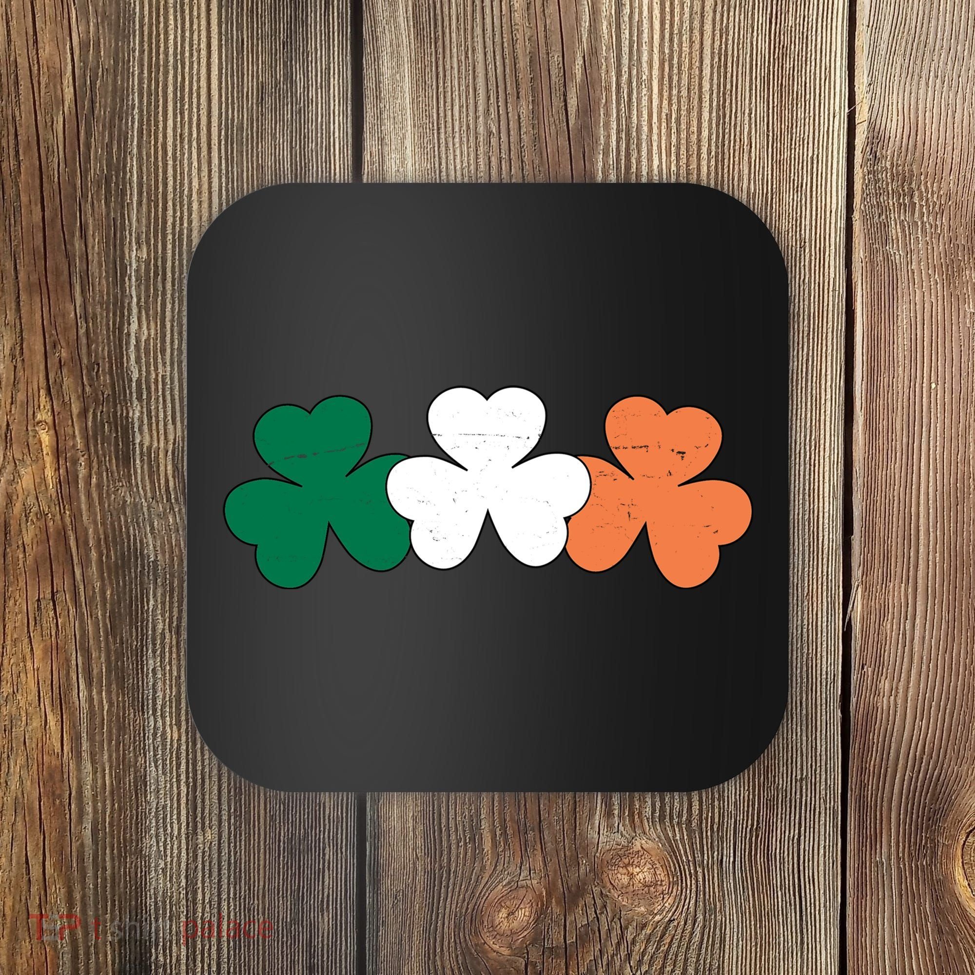 Irish Lucky Shamrock St Patrick Coaster