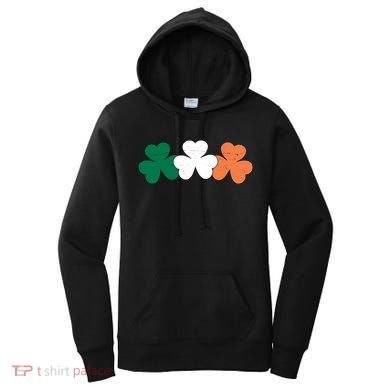 Irish Lucky Shamrock St Patrick Women's Hoodie