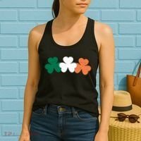 Irish Lucky Shamrock St Patrick Women's Tank Top thumb 2