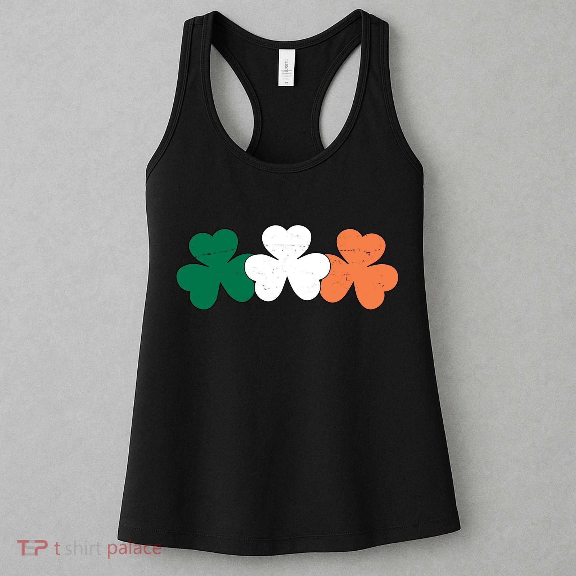 Irish Lucky Shamrock St Patrick Women's Tank Top