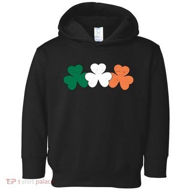 Irish Lucky Shamrock St Patrick Toddler Hoodie