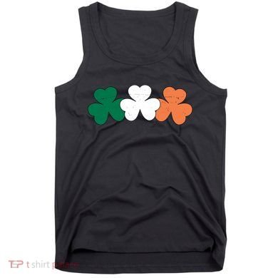 Irish Lucky Shamrock St Patrick Tank Top