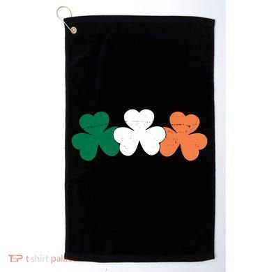 Irish Lucky Shamrock St Patrick Golf Towel