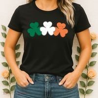 Irish Lucky Shamrock St Patrick Women's T-Shirt thumb 2