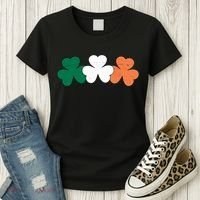 Irish Lucky Shamrock St Patrick Women's T-Shirt thumb 3