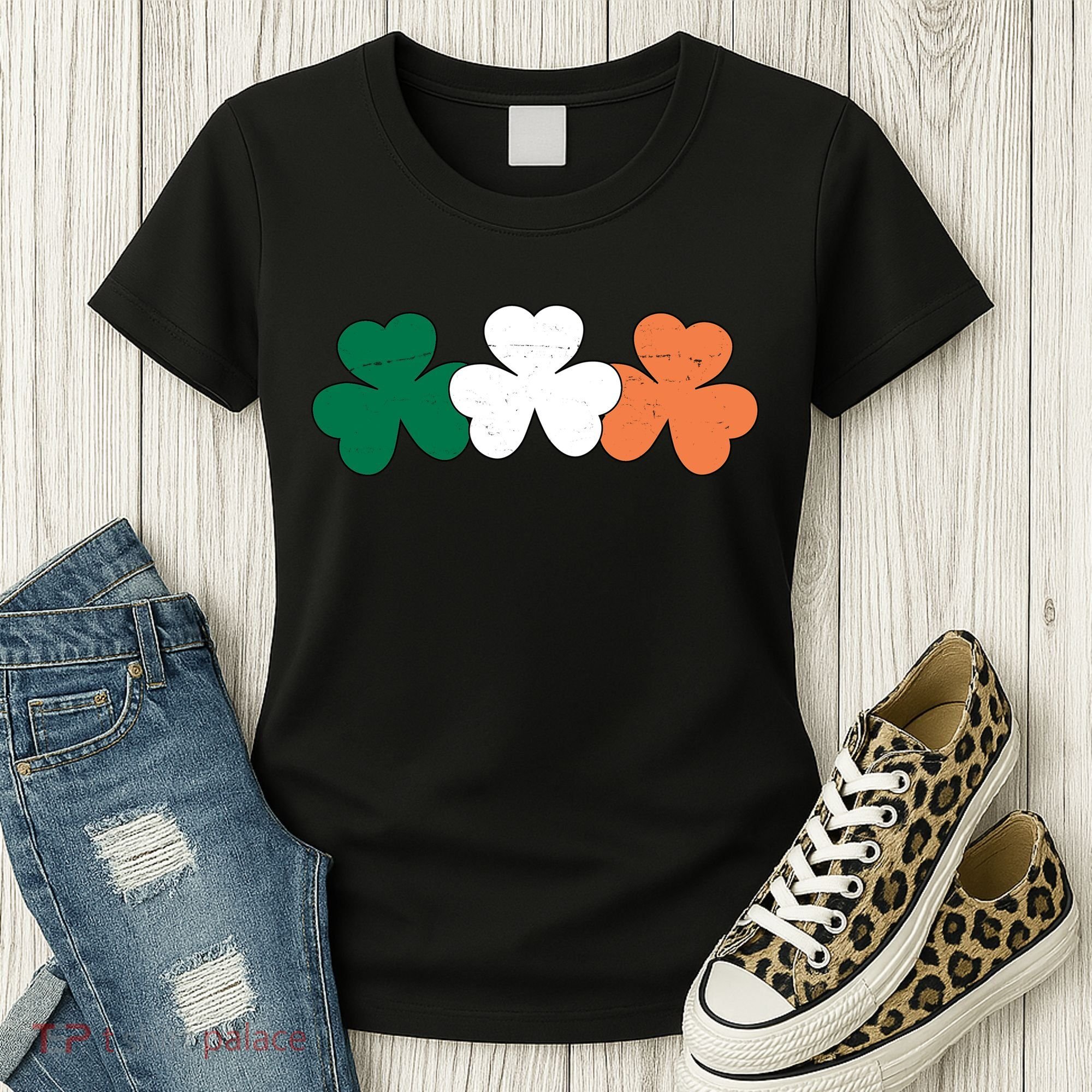 Irish Lucky Shamrock St Patrick Women's T-Shirt