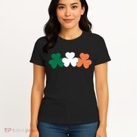 Irish Lucky Shamrock St Patrick Women's T-Shirt thumb 4