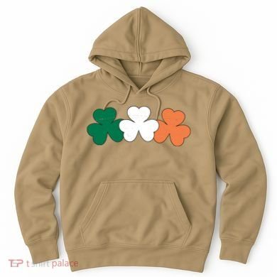 Irish Lucky Shamrock St Patrick Hoodie
