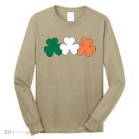 Irish Lucky Shamrock St Patrick Long Sleeve Shirt thumb 0