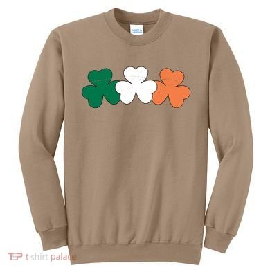Irish Lucky Shamrock St Patrick Sweatshirt