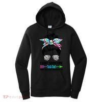 I Love Someone Rare Zebra Messy Bun Rare Disease Awareness Women's Hoodie thumb 0