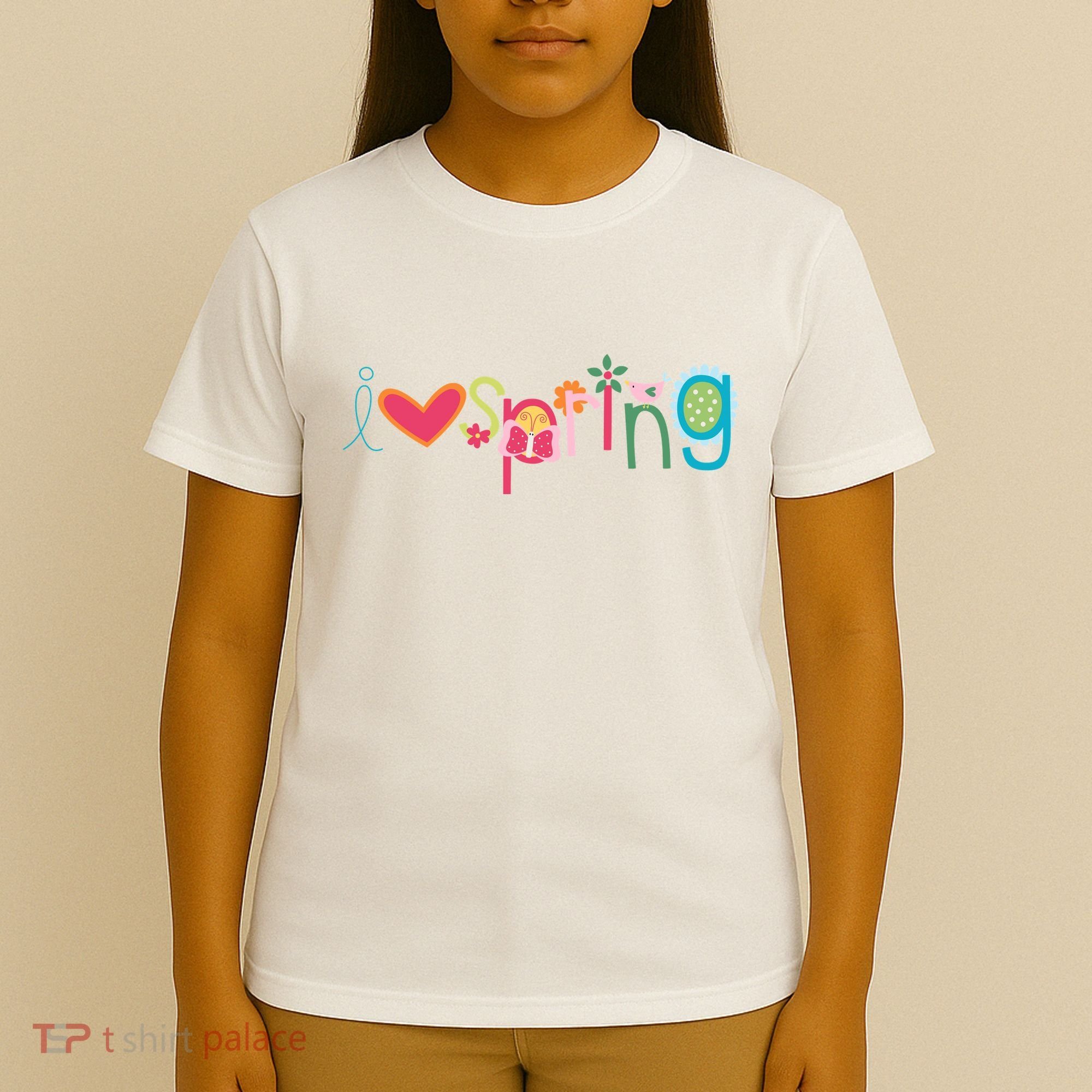 I Love Spring Colorful T-Shirt