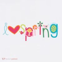 I Love Spring Colorful T-Shirt thumb 7