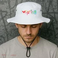 I Love Spring Colorful Bucket Hat thumb 2