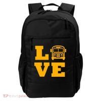I Love School Buses, School Bus Lovers Backpack thumb 0