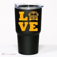 I Love School Buses, School Bus Lovers Tumbler thumb 0